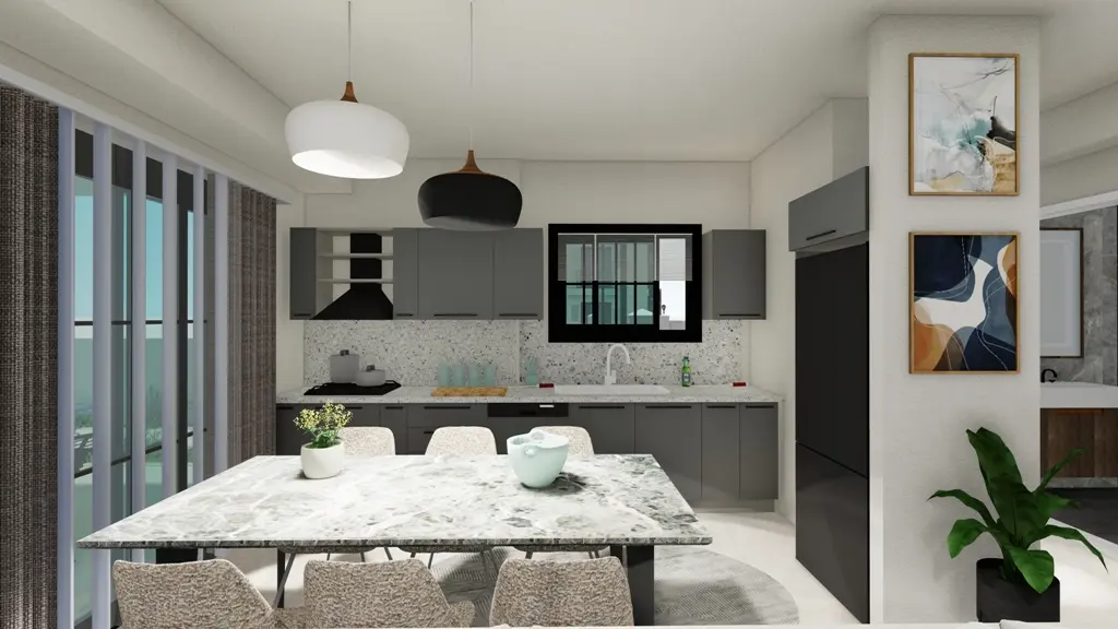 Modern kitchen